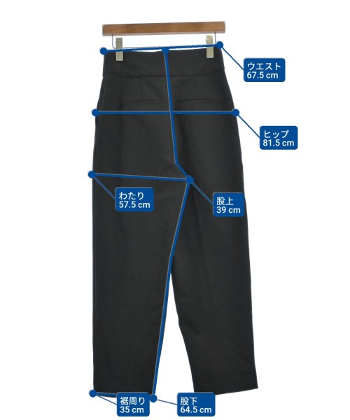 OPAQUE.CLIP（オペークドットクリップ）デニムパンツ 黒 サイズ:36(S位) レディース/2200671946050