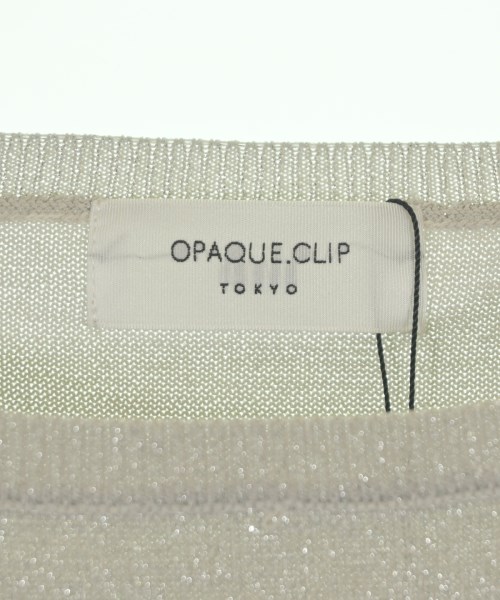 OPAQUE.CLIP（オペークドットクリップ）ニット・セーター グレー サイズ:38(M位) レディース/2200668723077