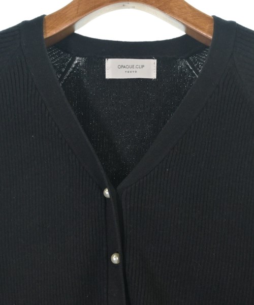 OPAQUE.CLIP（オペークドットクリップ）カーディガン 黒 サイズ:38(M位) レディース/2200671918019