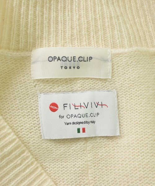 OPAQUE.CLIP（オペークドットクリップ）ニット・セーター 白 サイズ:38(M位) レディース/2200672857058