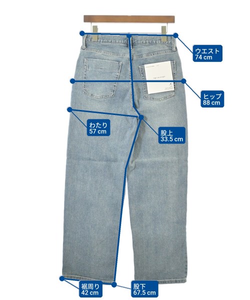OPAQUE.CLIP（オペークドットクリップ）デニムパンツ 青 サイズ:L レディース/2200672646041