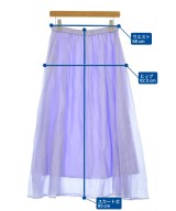 OPAQUE.CLIP（オペークドットクリップ）ロング・マキシ丈スカート 紫 サイズ:40(L位) レディース/2200672646065