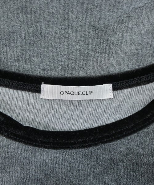 OPAQUE.CLIP（オペークドットクリップ）Tシャツ・カットソー グレー サイズ:M レディース/2200675423045