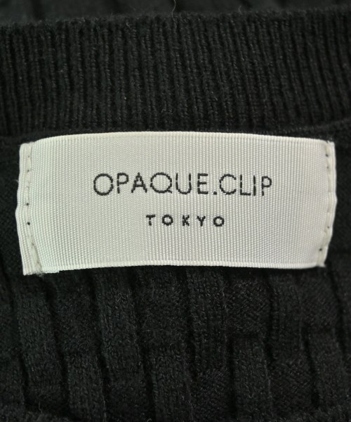 OPAQUE.CLIP（オペークドットクリップ）ニット・セーター 黒 サイズ:38(M位) レディース/2200673639035