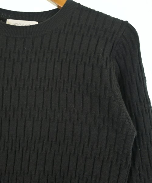 OPAQUE.CLIP（オペークドットクリップ）ニット・セーター 黒 サイズ:38(M位) レディース/2200673639035