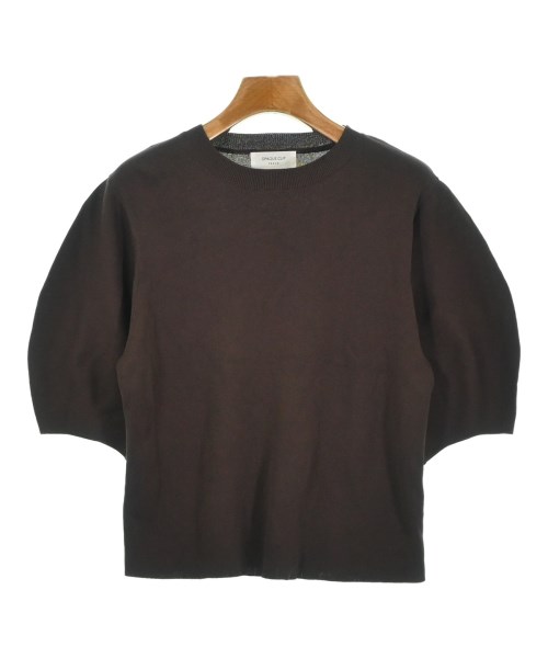 OPAQUE.CLIP(オペークドットクリップ)ニット・セーター 茶 サイズ:M/2200678980026