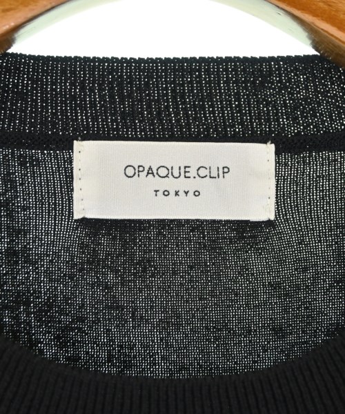 OPAQUE.CLIP（オペークドットクリップ）ニット・セーター 黒 サイズ:L レディース/2200678980033