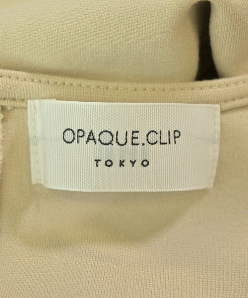 OPAQUE.CLIP（オペークドットクリップ）Tシャツ・カットソー ベージュ サイズ:38/M レディース/2200676639049