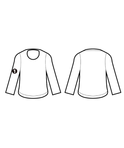 OPAQUE.CLIP（オペークドットクリップ）Tシャツ・カットソー 青 サイズ:38(M位) レディース/2200679280033