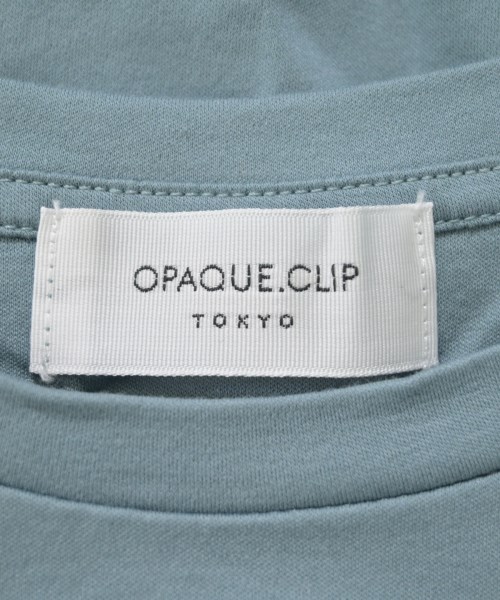 OPAQUE.CLIP（オペークドットクリップ）Tシャツ・カットソー 青 サイズ:38(M位) レディース/2200679280033