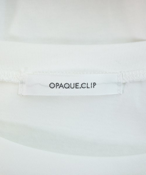 OPAQUE.CLIP（オペークドットクリップ）Tシャツ・カットソー 白 サイズ:42(L位) レディース/2200676095036
