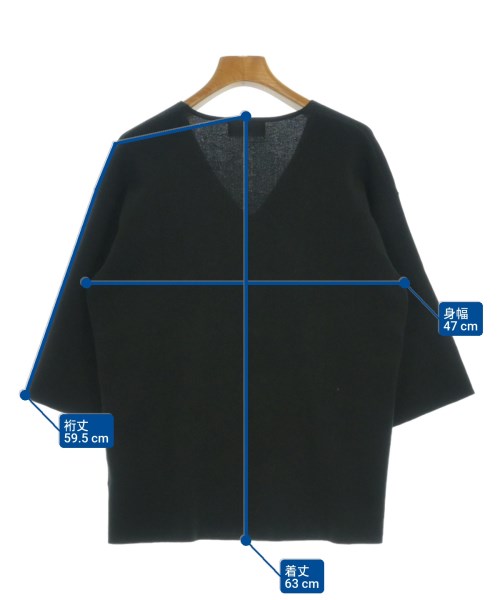 OPAQUE.CLIP（オペークドットクリップ）ニット・セーター 黒 サイズ:L レディース/2200676214048