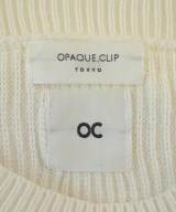 OPAQUE.CLIP（オペークドットクリップ）ニット・セーター 白 サイズ:38(M位) レディース/2200676711011