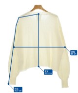 OPAQUE.CLIP（オペークドットクリップ）ニット・セーター 白 サイズ:38(M位) レディース/2200676711011