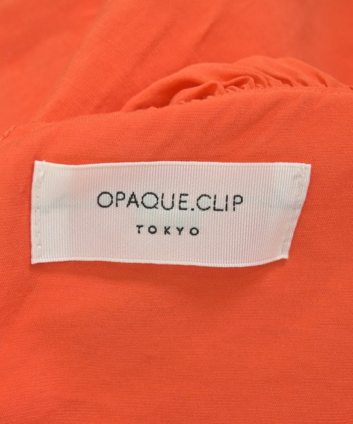 OPAQUE.CLIP（オペークドットクリップ）ブラウス オレンジ サイズ:M レディース/2200681385016