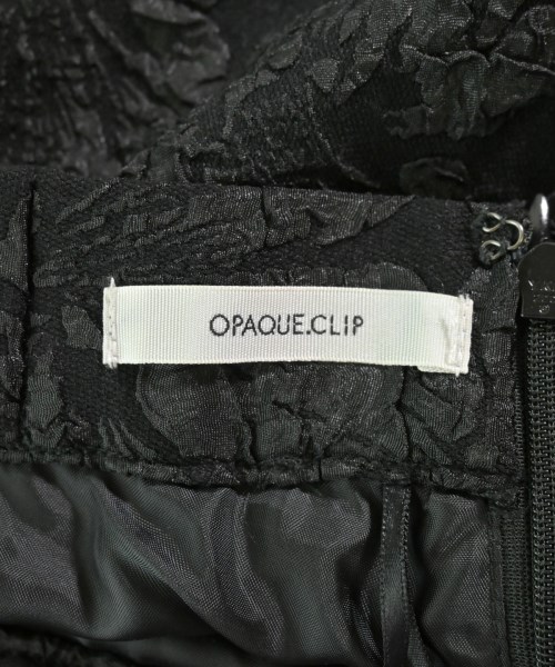 OPAQUE.CLIP（オペークドットクリップ）ロング・マキシ丈スカート 黒 サイズ:36(S位) レディース/2200682164061