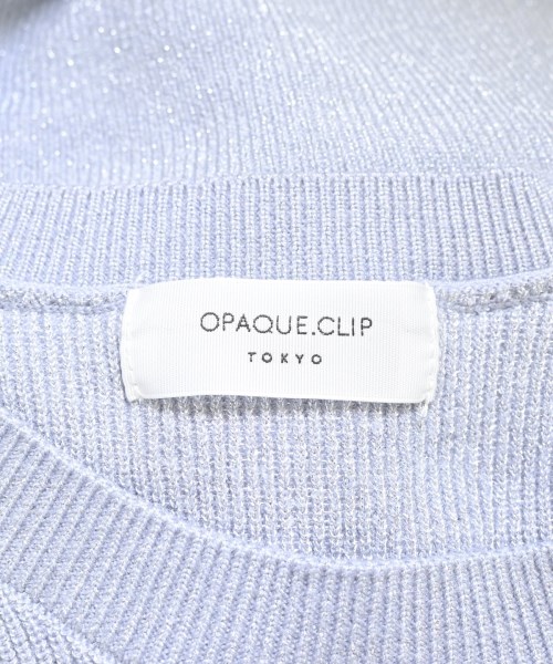 OPAQUE.CLIP（オペークドットクリップ）ニット・セーター 青 サイズ:40(L位) レディース/2200689248122