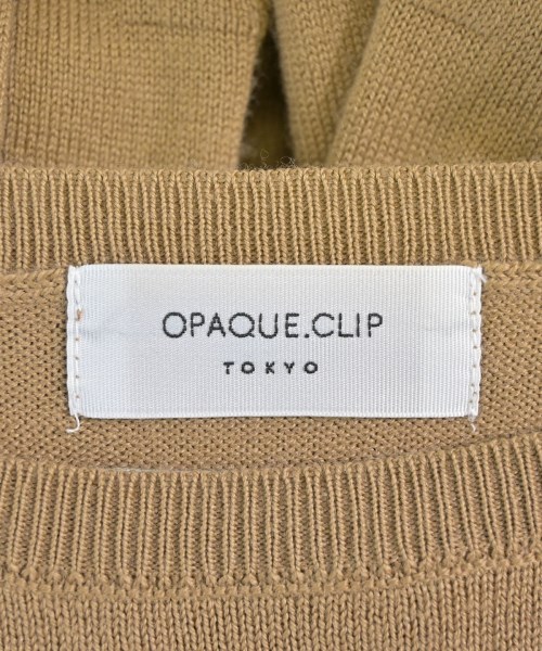 OPAQUE.CLIP（オペークドットクリップ）ニット・セーター ベージュ サイズ:36(S位) レディース/2200695917104