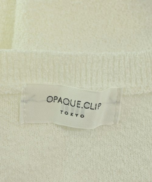 OPAQUE.CLIP（オペークドットクリップ）Tシャツ・カットソー 白 サイズ:L レディース/2200693562023