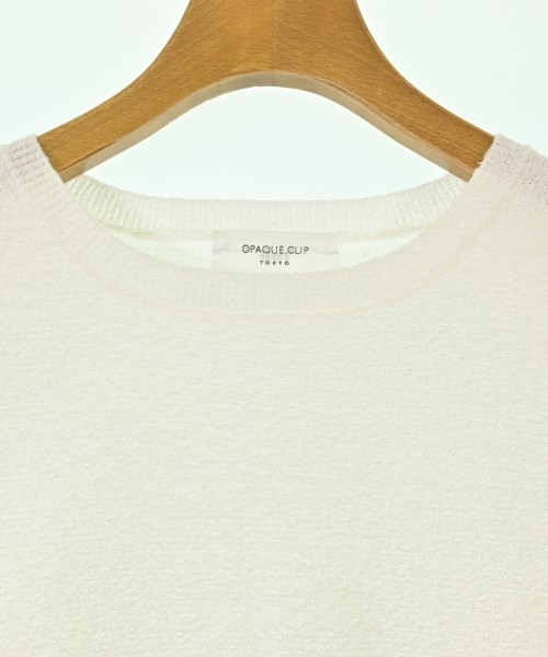 OPAQUE.CLIP（オペークドットクリップ）Tシャツ・カットソー 白 サイズ:L レディース/2200693562023