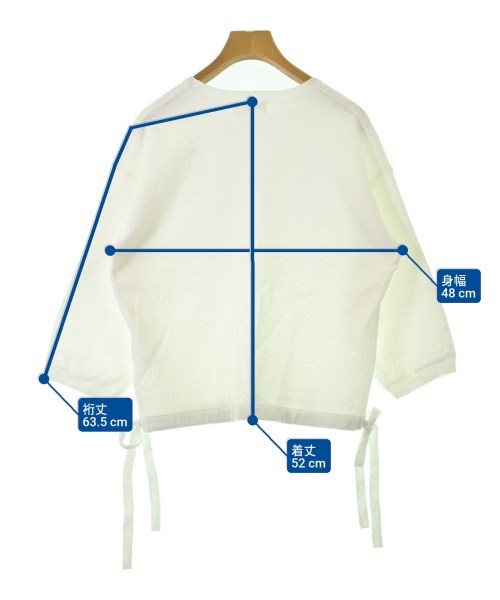 OPAQUE.CLIP（オペークドットクリップ）Tシャツ・カットソー 白 サイズ:L レディース/2200693562023