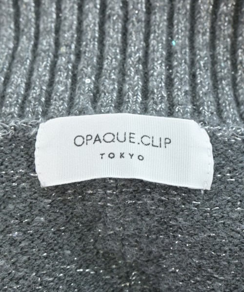 OPAQUE.CLIP（オペークドットクリップ）ニット・セーター グレー サイズ:38(M位) レディース/2200689971020
