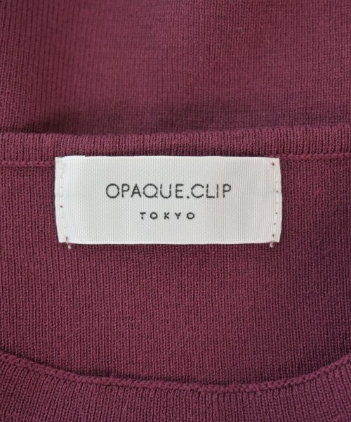 OPAQUE.CLIP（オペークドットクリップ）ニット・セーター 赤 サイズ:M レディース/2200689971075