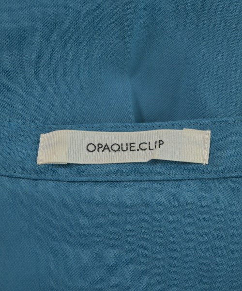 OPAQUE.CLIP（オペークドットクリップ）ブラウス 青 サイズ:XL レディース/2200693630050