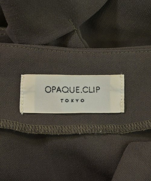 OPAQUE.CLIP（オペークドットクリップ）ブラウス カーキ サイズ:XL レディース/2200693630081