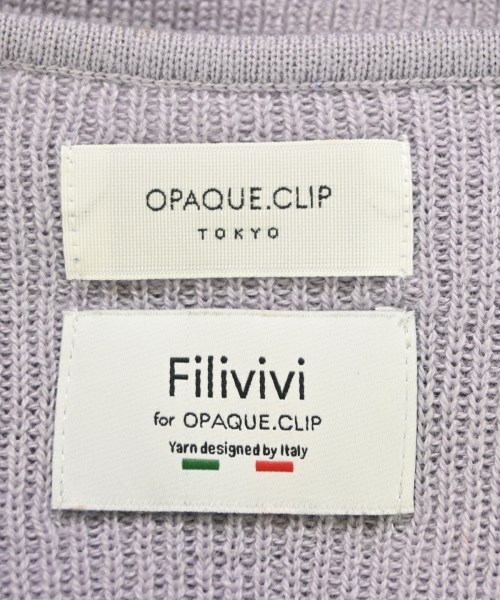 OPAQUE.CLIP（オペークドットクリップ）ニット・セーター 紫 サイズ:38(M位) レディース/2200691900025