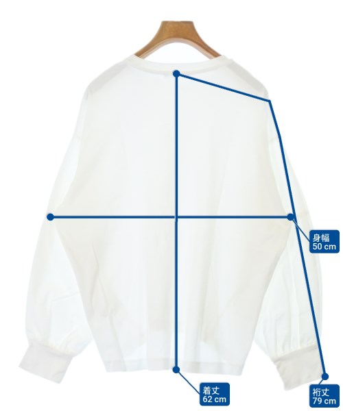 OPAQUE.CLIP（オペークドットクリップ）Tシャツ・カットソー 白 サイズ:38(M位) レディース/2200693885030