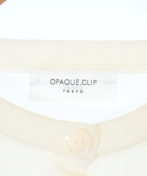 OPAQUE.CLIP（オペークドットクリップ）カーディガン 白 サイズ:38(M位) レディース/2200693885115