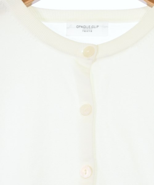 OPAQUE.CLIP（オペークドットクリップ）カーディガン 白 サイズ:38(M位) レディース/2200693885115