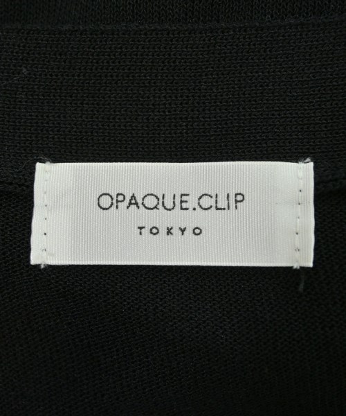 OPAQUE.CLIP（オペークドットクリップ）カーディガン 黒 サイズ:M レディース/2200696277047