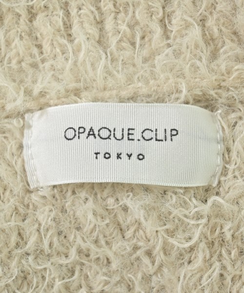 OPAQUE.CLIP（オペークドットクリップ）ニット・セーター ベージュ サイズ:38(M位) レディース/2200696277061