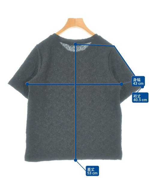 OPAQUE.CLIP（オペークドットクリップ）Tシャツ・カットソー 黒 サイズ:38(M位) レディース/2200696349065