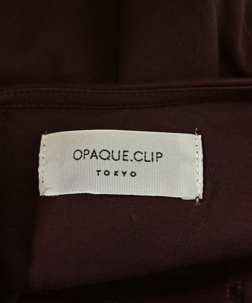 OPAQUE.CLIP（オペークドットクリップ）ブラウス 赤 サイズ:38(M位) レディース/2200694190102