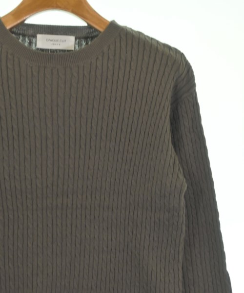 OPAQUE.CLIP（オペークドットクリップ）ニット・セーター グレー サイズ:36(S位) レディース/2200645168013