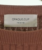 OPAQUE.CLIP（オペークドットクリップ）ニット・セーター 茶 サイズ:36(S位) レディース/2200645168129