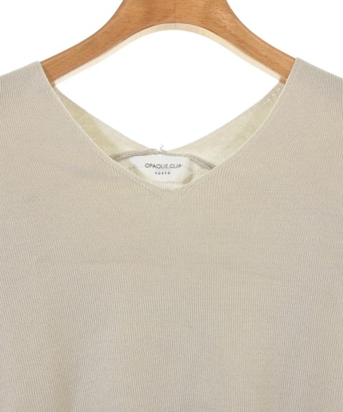 OPAQUE.CLIP（オペークドットクリップ）ニット・セーター ベージュ サイズ:40(L位) レディース/2200649807048