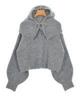 OPAQUE.CLIP（オペークドットクリップ）ニット・セーター グレー サイズ:F レディース/2200650893030