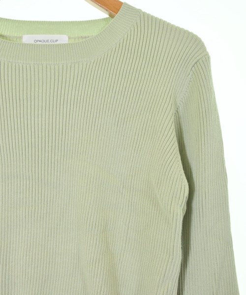 OPAQUE.CLIP（オペークドットクリップ）ニット・セーター 緑 サイズ:38(M位) レディース/2200645989021