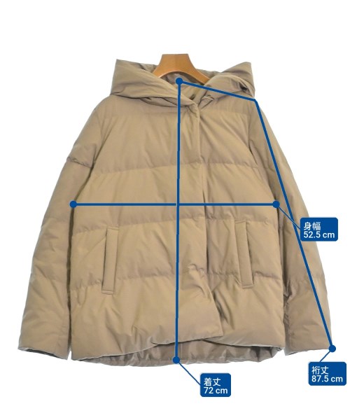 OPAQUE.CLIP（オペークドットクリップ）ダウンジャケット/ダウンベスト 茶 サイズ:M レディース/2200649235018