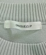 OPAQUE.CLIP（オペークドットクリップ）ニット・セーター 青 サイズ:38(M位) レディース/2200650463059