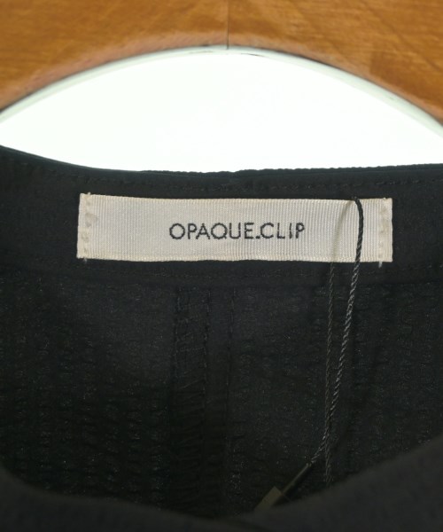 OPAQUE.CLIP（オペークドットクリップ）ブラウス 黒 サイズ:38(M位) レディース/2200651475082