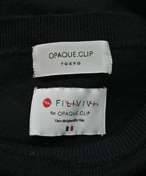 OPAQUE.CLIP（オペークドットクリップ）ニット・セーター 黒 サイズ:42(XL位) レディース/2200653702018