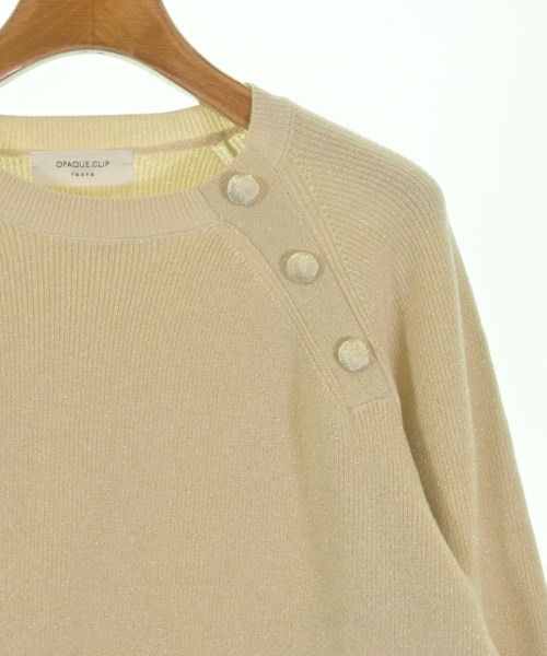 OPAQUE.CLIP（オペークドットクリップ）ニット・セーター ベージュ サイズ:40/L レディース/2200654879092