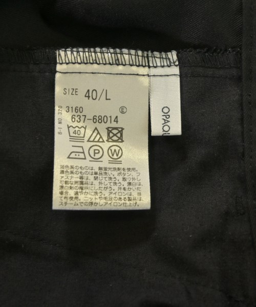 OPAQUE.CLIP（オペークドットクリップ）スラックス 黒 サイズ:40(L位) レディース/2200654855058