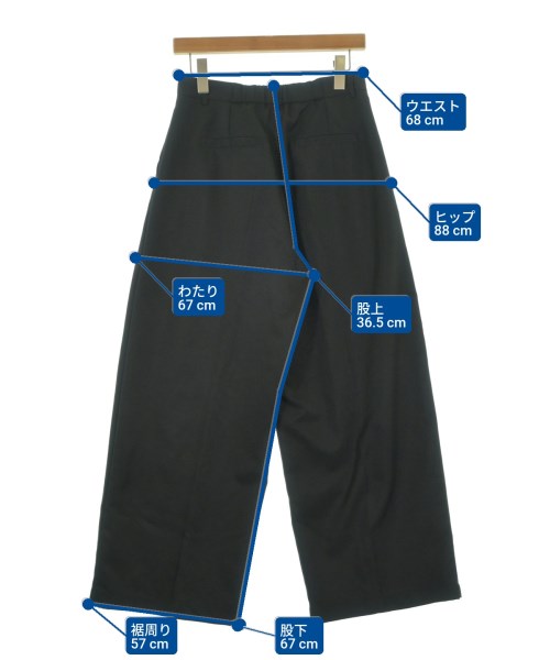 OPAQUE.CLIP（オペークドットクリップ）スラックス 黒 サイズ:40(L位) レディース/2200654855058