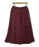 OPAQUE.CLIP（オペークドットクリップ）ロング・マキシ丈スカート 赤 サイズ:40(L位) レディース/2200653802152